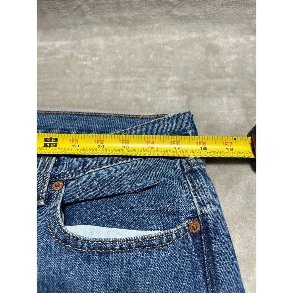 Levi's 501 Button Fly Jeans Men Size 36x36 Straight Denim Irregular